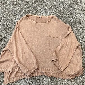 Womens small free people sweater